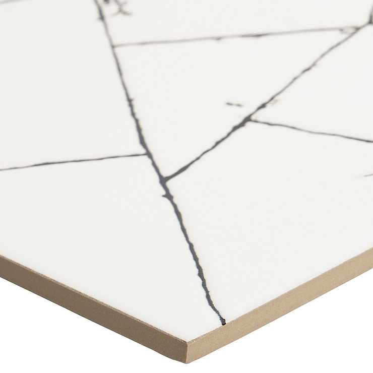 Faber White 16x32 Matte Porcelain Tile