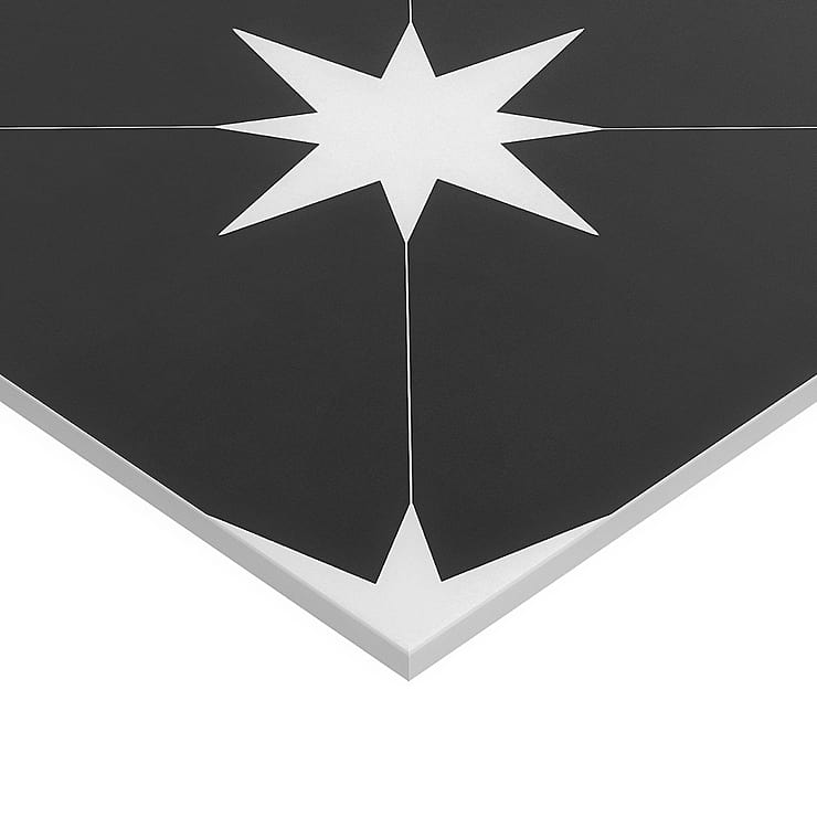 Tau Nero 9x9 Matte Porcelain Tile