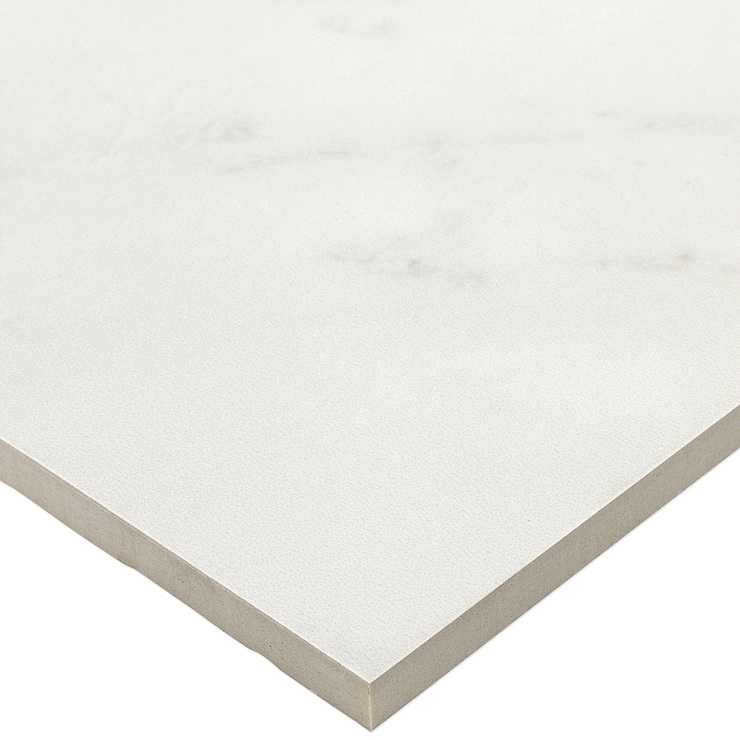 Belvedere Bianco 15x30 Marble Look Porcelain Tile