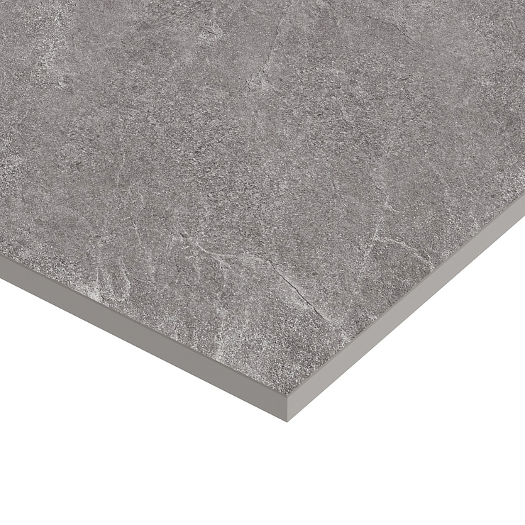 Era Slate Gray 12x24 Limestone Look Matte Porcelain Tile