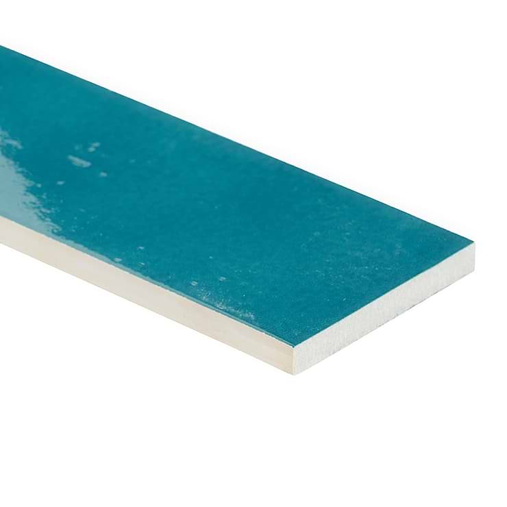 Cavallo Fiji Blue 3x18 Glossy Porcelain Subway Tile