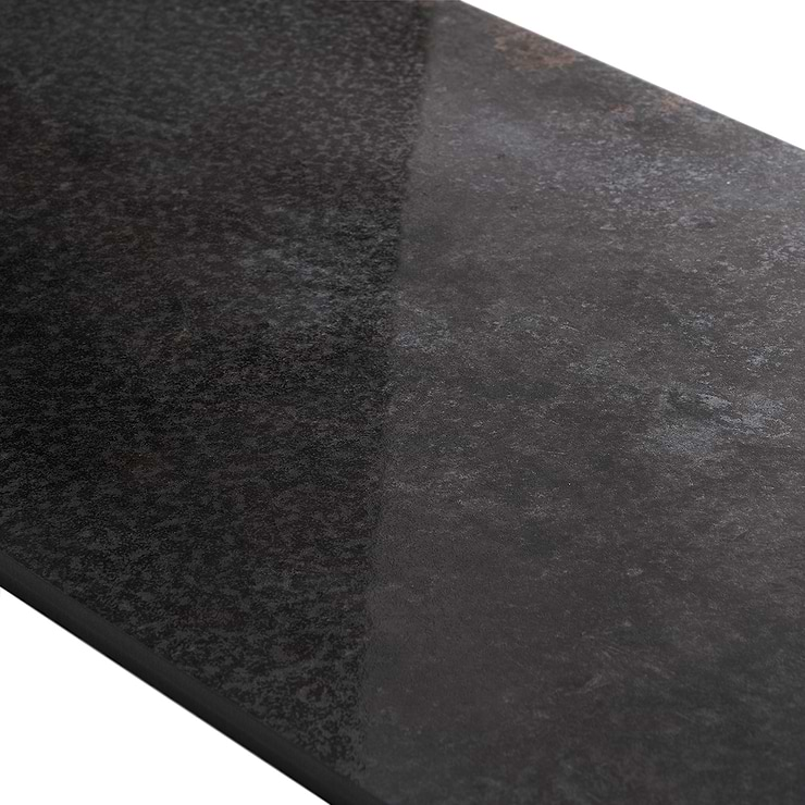 Twilight Dark 12x48 Metal Look Porcelain Tile