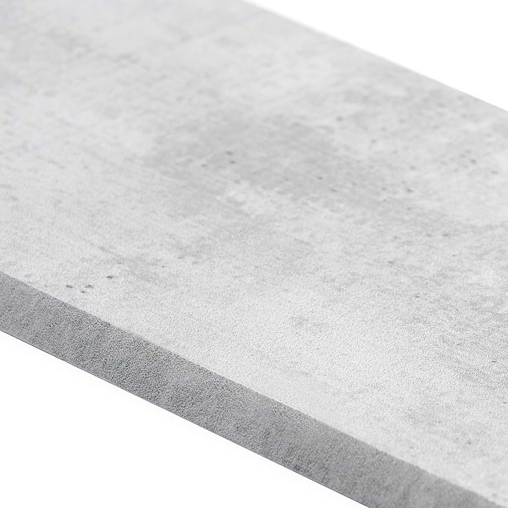 Holland Fog Medium Gray 4x24 Matte Porcelain Bullnose