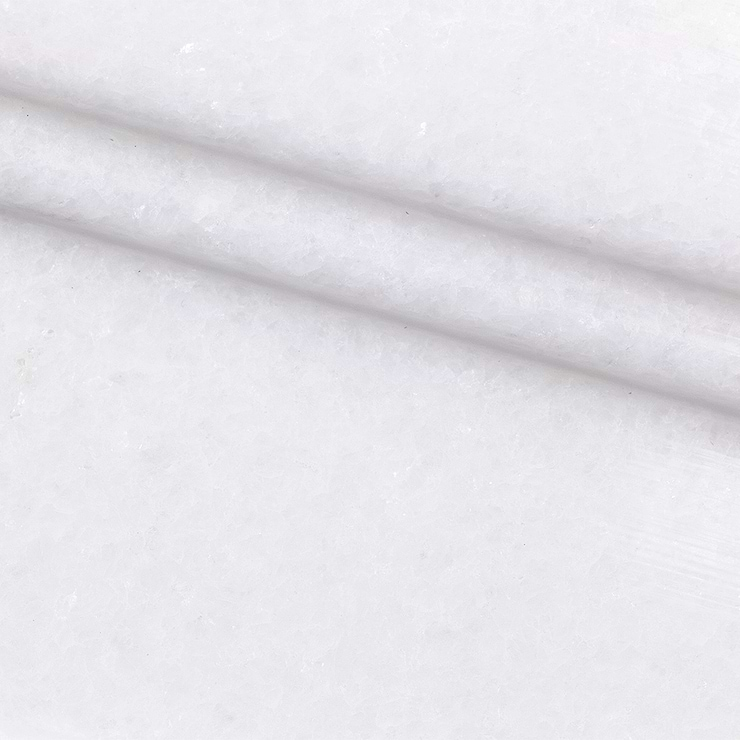 Novel White Thassos Marble Chair Rail