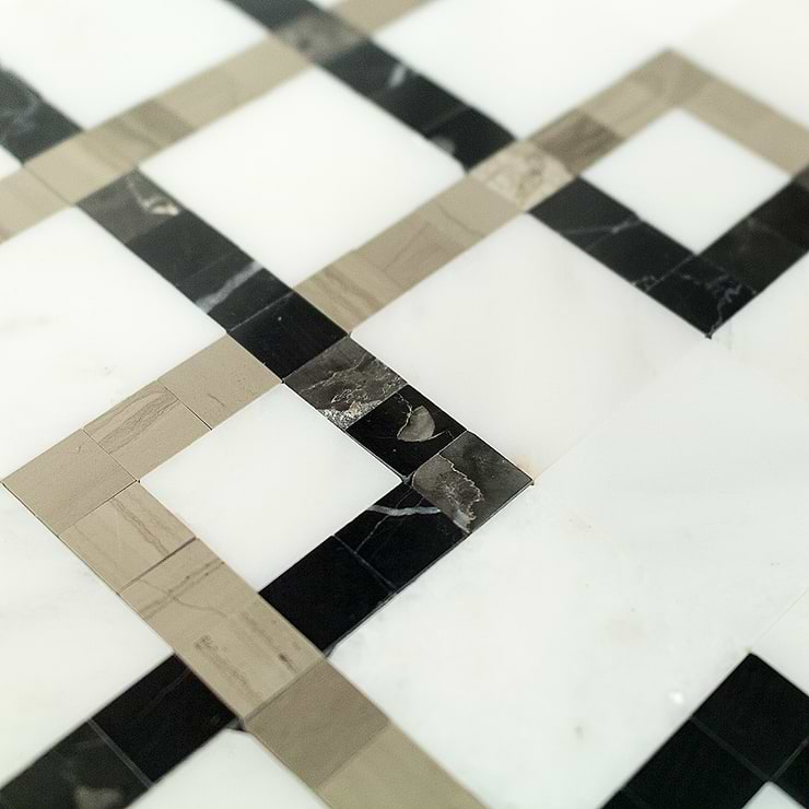 Labyrinth Marble Tile