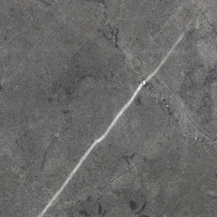 Marble Tech Amani Grey 12x24 Polished Marble Look Porcelain Tile 