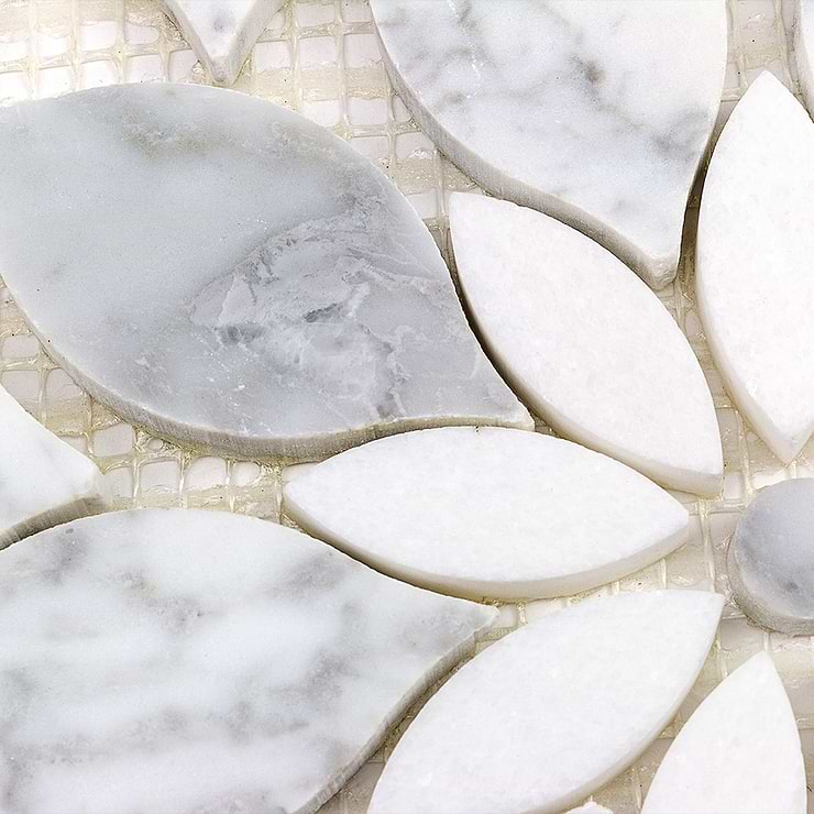 Wildflower Winds Breath Marble Tile 