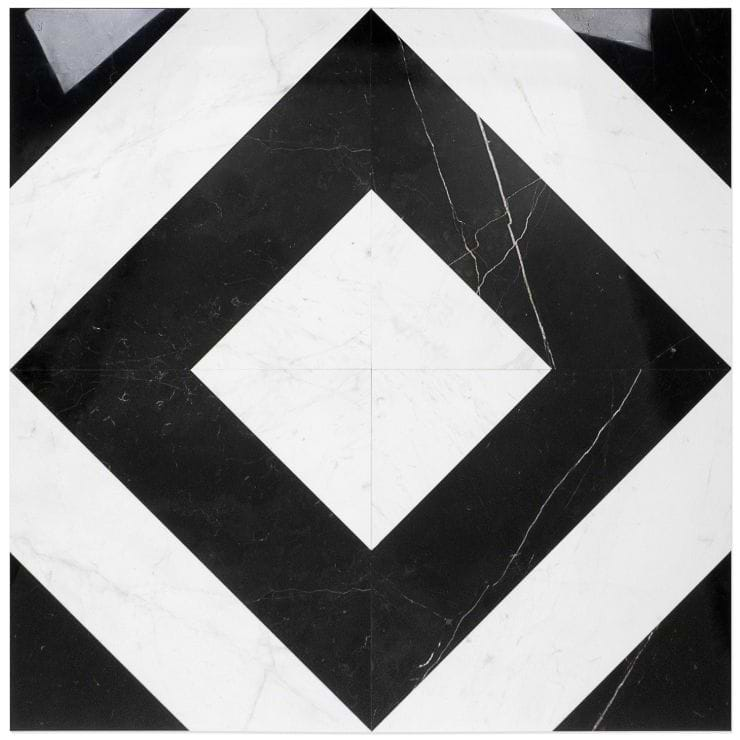 Shop Black and White Nanoglass tiles