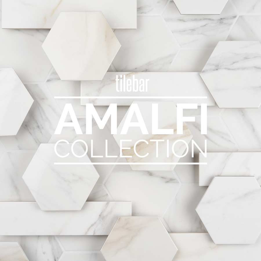 Amalfi Statuario 6” Hexagon Polished Porcelain Tile