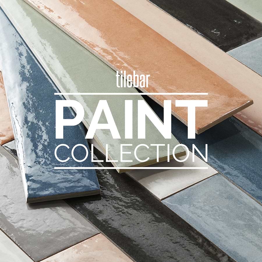 Paint Blu Notte 3x16 Glossy Porcelain Subway Tile