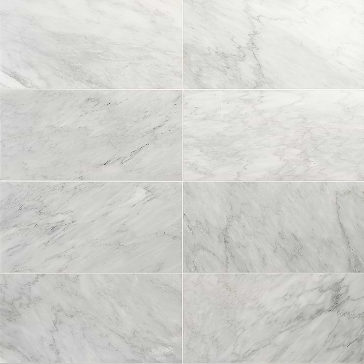 Asian Statuary 12x24 Polished Marble Tile