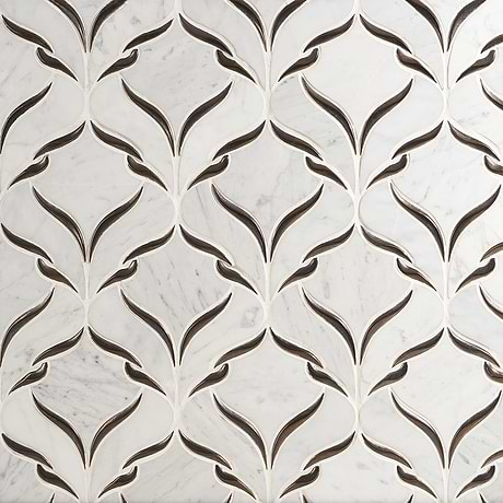 Waterjet Marble Tile for Backsplash,Kitchen Wall,Bathroom Wall,Shower Wall,Shower Floor,Outdoor Wall,Pool Tile