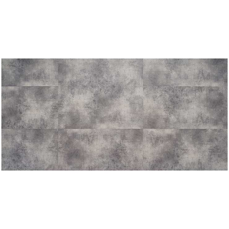 Katone Concreto Steel 18x36 Glue Down Luxury Vinyl Tile