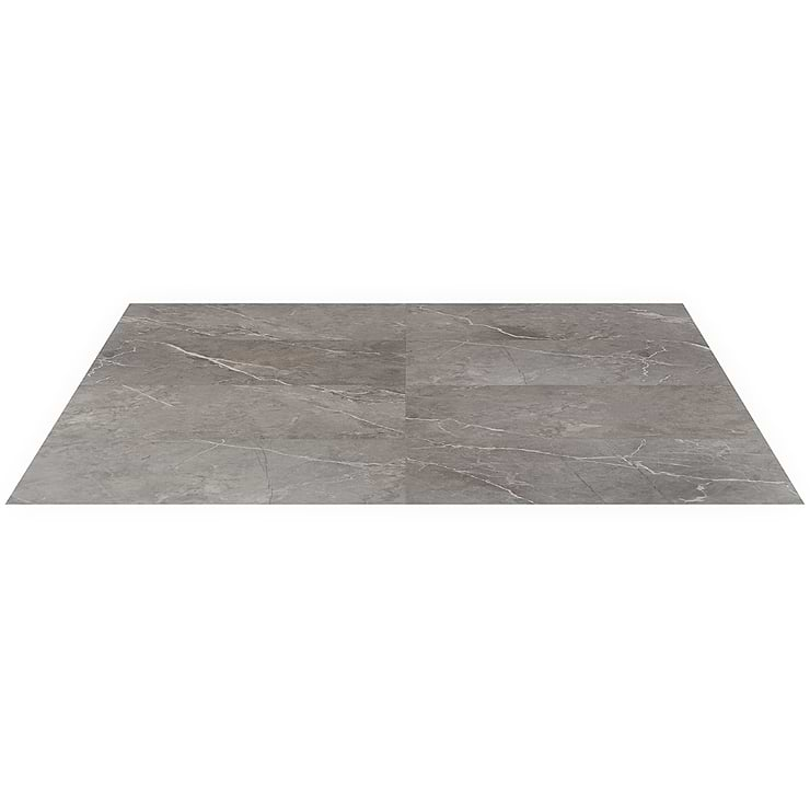 Optoro Chauny Marble Dark Beige 28mil Wear Layer Rigid Core Click 12x24 Luxury Vinyl Tile