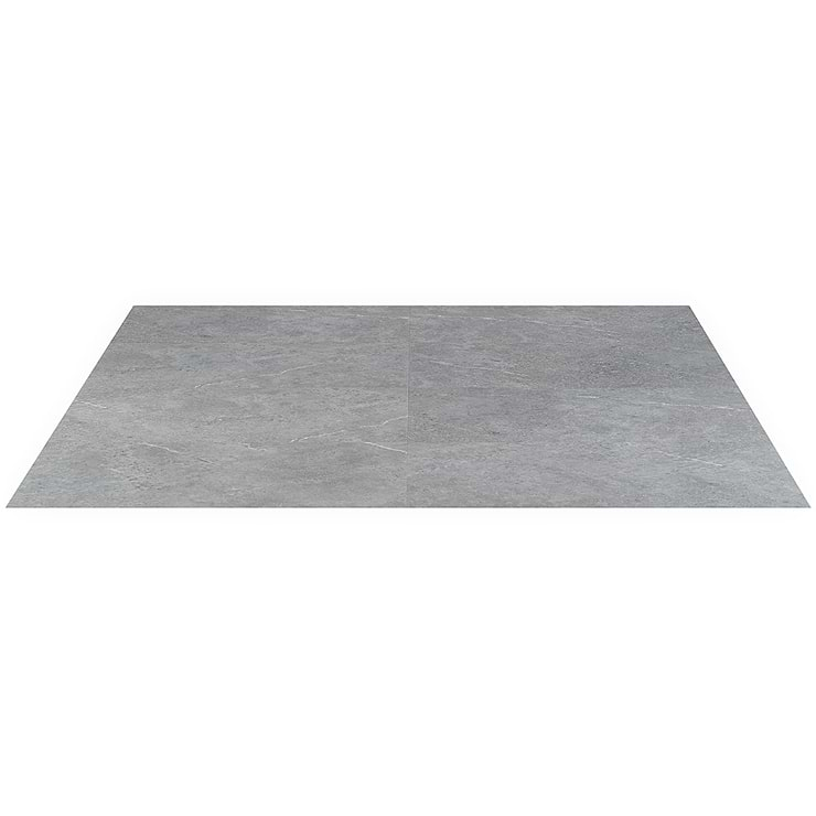 Optoro Juneau Sandstone Medium Gray 28mil Wear Layer Rigid Core Click 12x24 Luxury Vinyl Tile