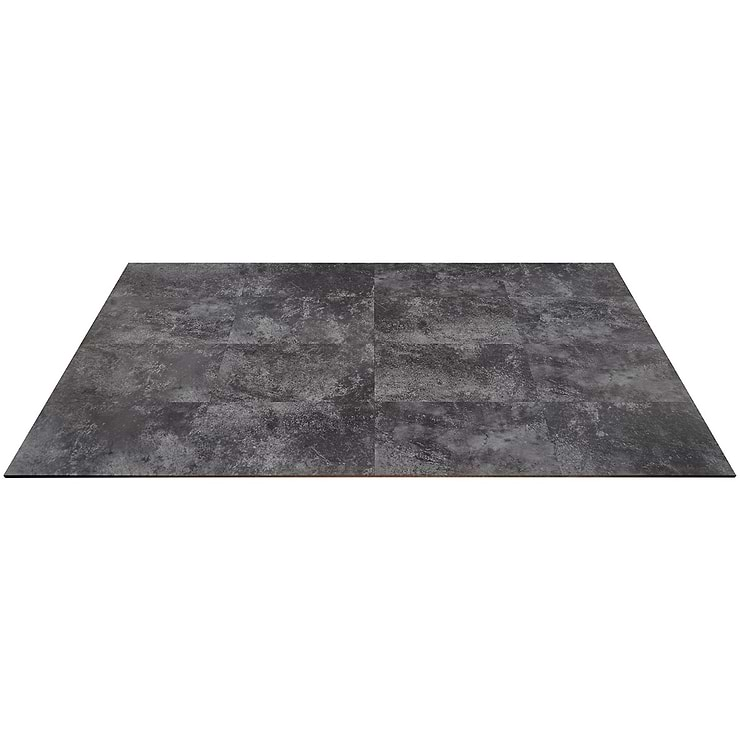 ReNew Metalcrete Charcoal 12mil Wear Layer Glue Down 12x24 Luxury Vinyl Tile