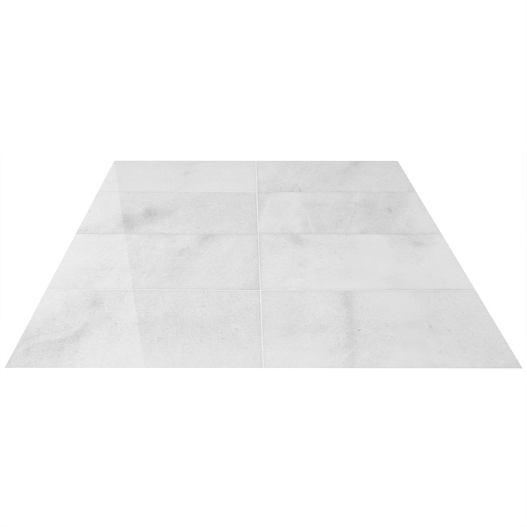 Biarritz White 12x24 Polished Marble Tile