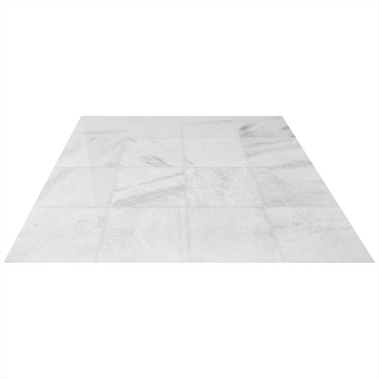 Biarritz White 12x12 Polished Marble Tile