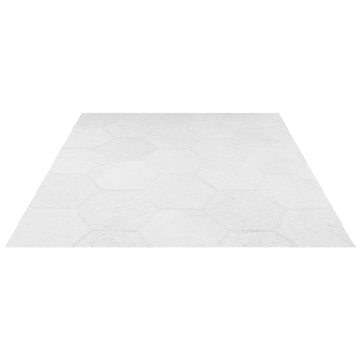 Snow White 10" Honed Marble Hexagon Tile