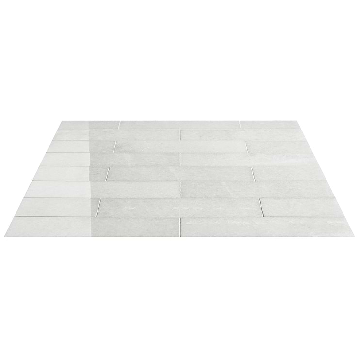 Snow White 3x12 Polished Marble Tile
