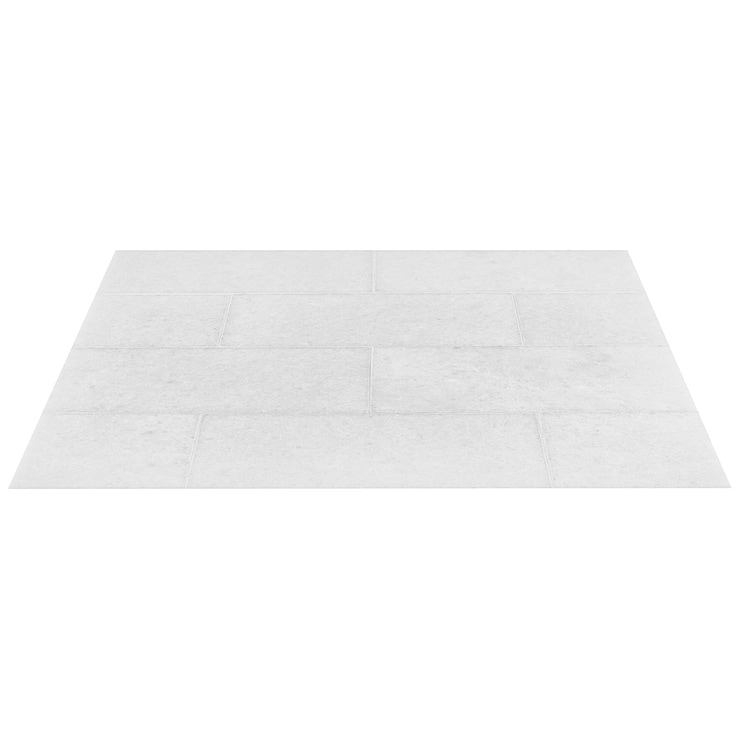 Snow White 6x12 Honed Marble Tile