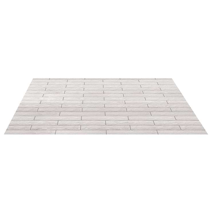 Simena Splitface Cream Beige 3x12 Textured Limestone Subway Tile
