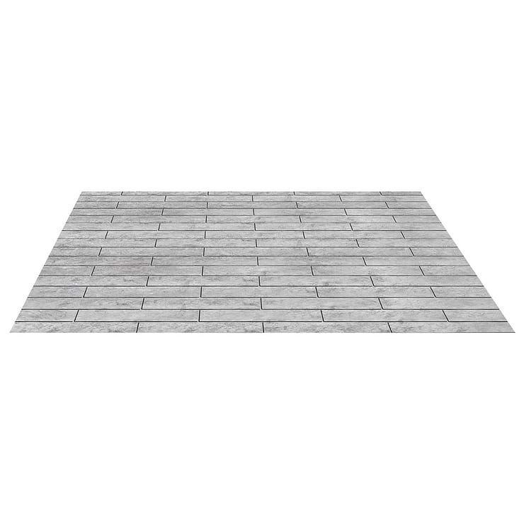 Tundra Gray Splitface 3x12 Textured Limestone Tile