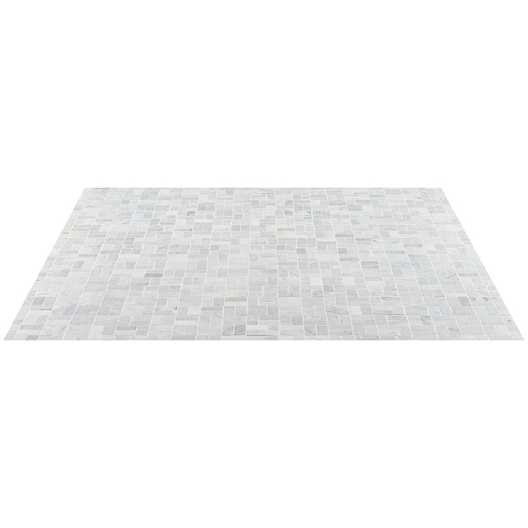 Nature Antique Carrara Marble Honed Mosaic Tile