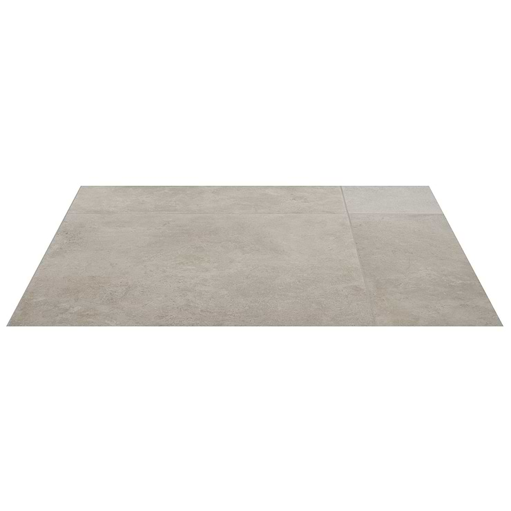 Saint Remy Avorio White 36x36 Limestone Look Semi-Polished Porcelain Tile