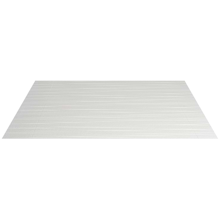 Reverb Multilevel White 12x36 3D Matte Ceramic Tile