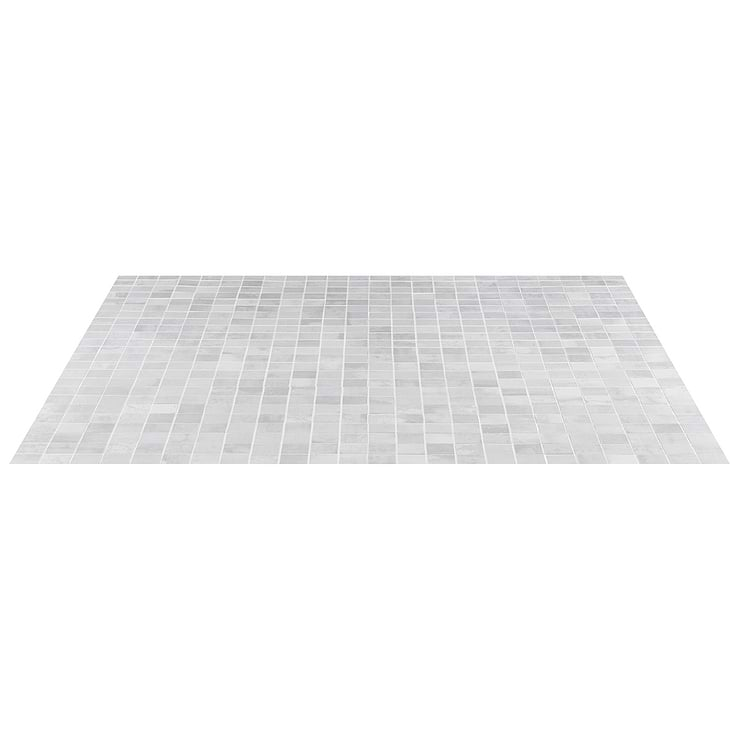 Hewlett Pearl Mist Gray 2x2 Matte Porcelain Mosaic