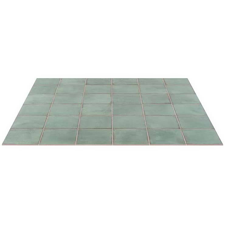 Los Lunas Green 8x8 Matte Porcelain Tile