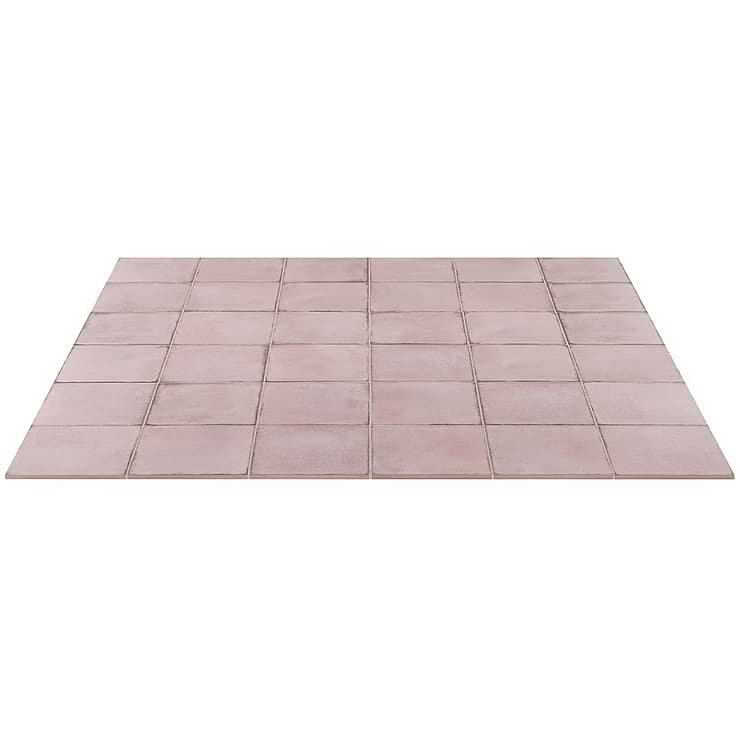 Los Lunas Pink Rose 8x8 Matte Porcelain Tile