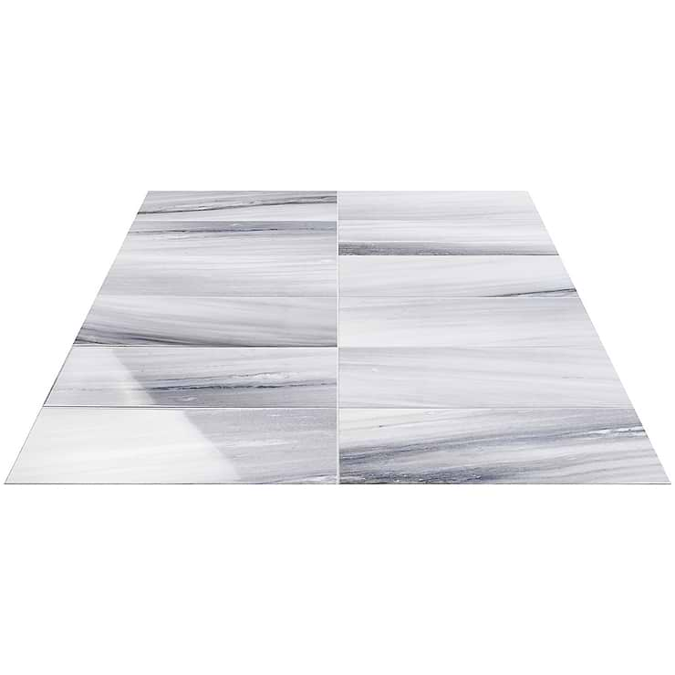 Everest Blue 8x24 Polished Ceramic Tile