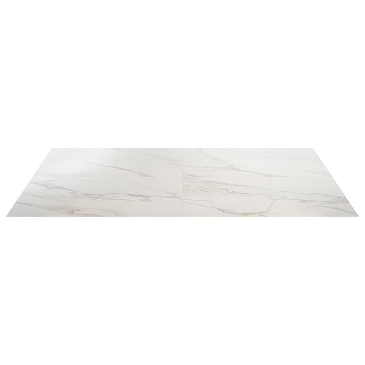 Minera Aurora Gold 24x48 Marble Look Polished Porcelain Tile