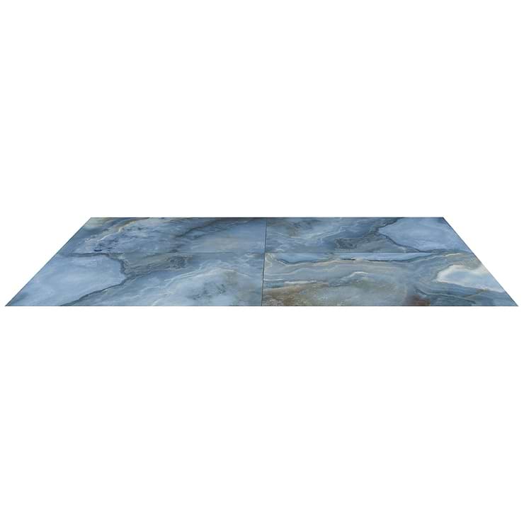 Jewel Onyx Blue 24x48 Polished Porcelain Tile