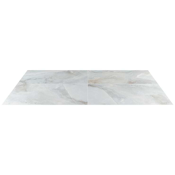 Jewel Onyx Pearl Sky 24x48 Polished Porcelain Tile