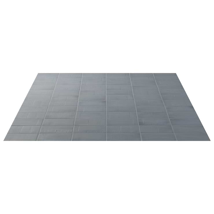 Comb Deco Cobalto 4X8 Matte Ceramic Wall Tile