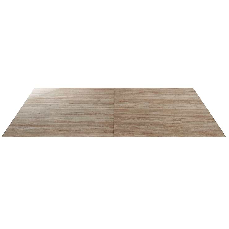 Nashville Beige 24x48 Travertine Look Polished Porcelain Tile