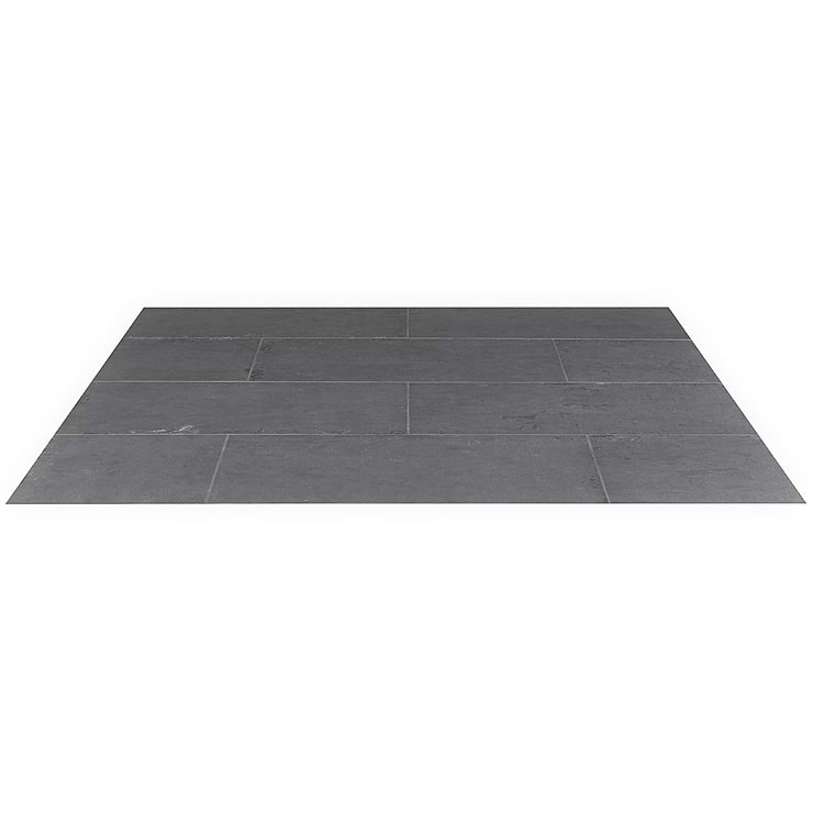 Portrait Black Gold 12x24 Matte Porcelain Tile