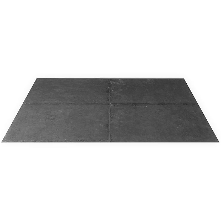 Portrait Black Gold 24x24 Matte Porcelain Tile