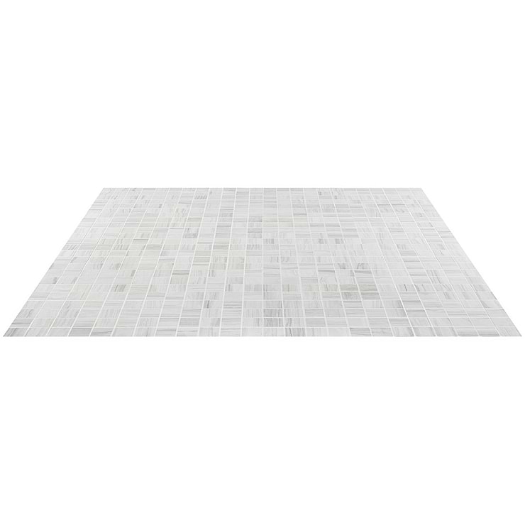 DreamStone Luminus White 2x2 Matte Porcelain Mosaic 