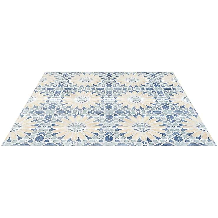 Alesso Deco Marla Multicolor 8x8 Matte Porcelain Tile