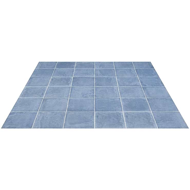 Alesso Indigo Blue 8x8 Matte Porcelain Tile