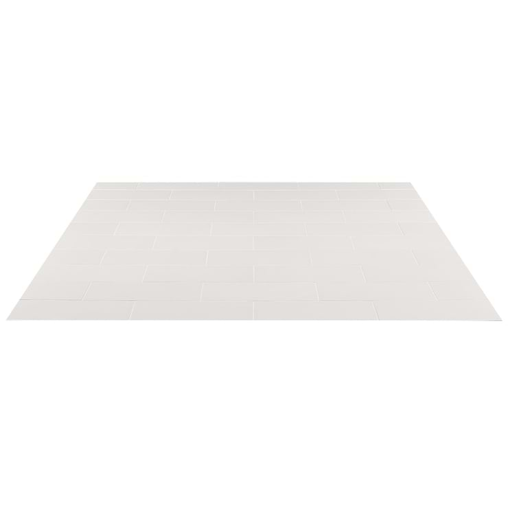 Zeal White 5x12 Matte Porcelain Tile