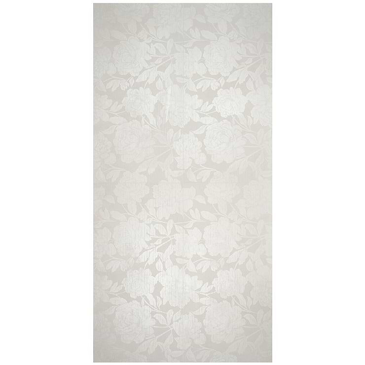 Monet Romance 24x48 Artisan Decor Gray Matte Porcelain Tile