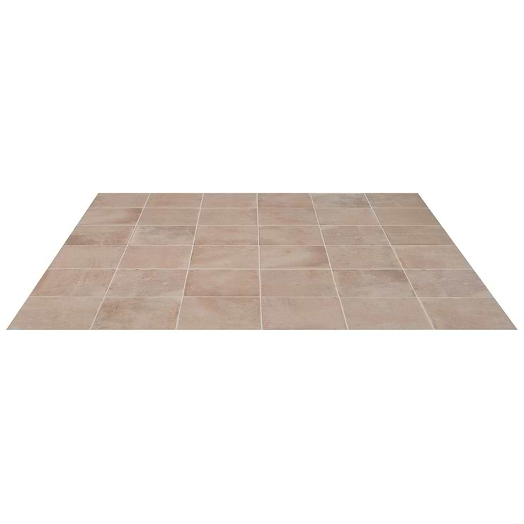 Angela Harris Mediterra Terra Cream 8x8 Matte Porcelain Tile