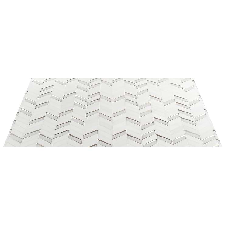 Kasol Golden 2x4 Marble and Mirrored Glass Polished Mosaic Tile
