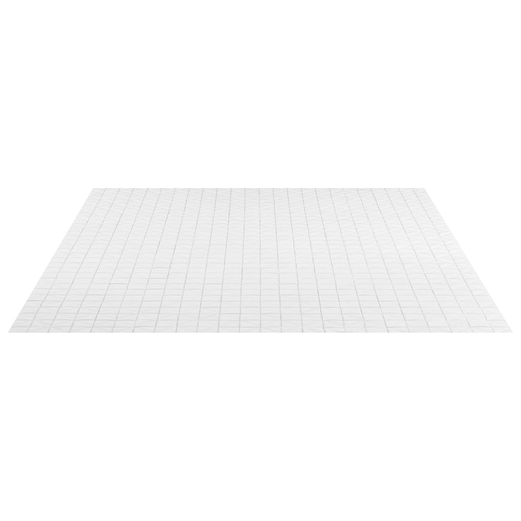 Ohana Prelude Satin 1x2" White Polished Glass Mosaic Tile