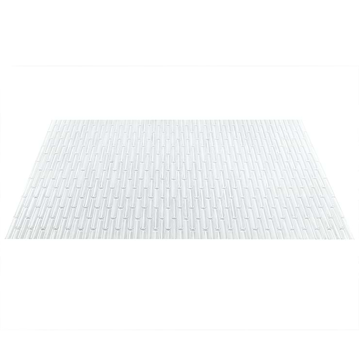 Baltoro Super White Polished Glass Mosaic Wall Tile